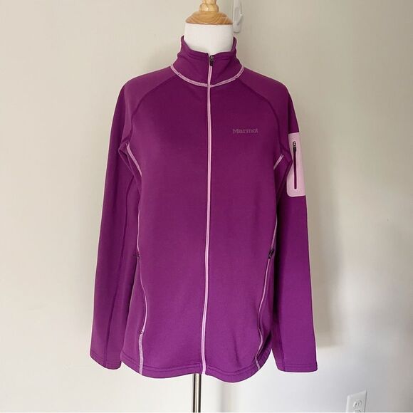 Marmot women’s stretch fleece jacket - Picture 1 of 5